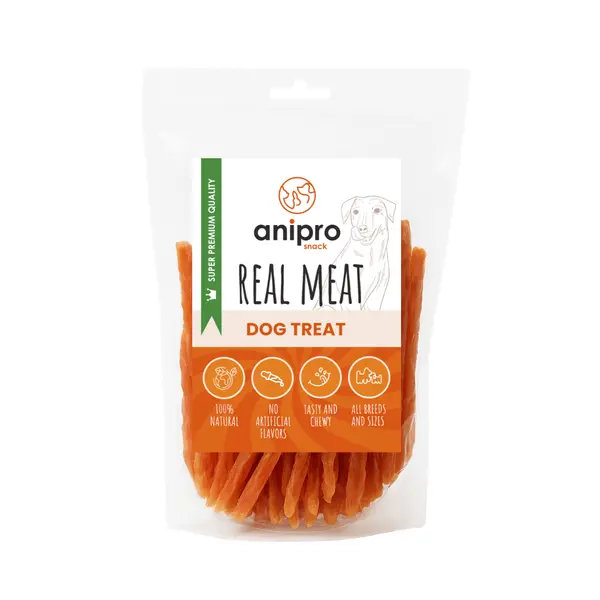 Anipro Real Meat - Меки пилешки ленти - 400 г