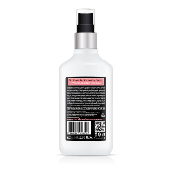 Barkin & Meowson Medexpert Hypoallerenic – Хипоалергенен сух шампоан - спрей, 150 мл.