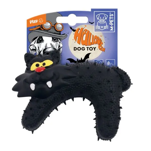 M-Pets Halloween Dog Toy - Black Cat - Играчка за кучета - черна котка