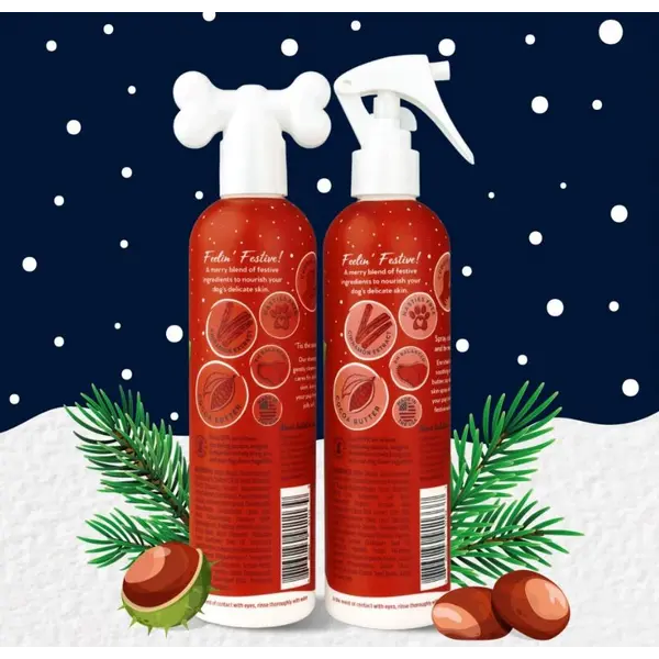 Pet Head Christmas Giftset - Кколеден комплект шампоан и спрей, 2х300 мл