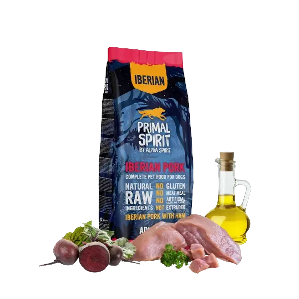 Primal Spirit Iberian pork - Суха храна за кучета с иберийско свинско месо - 12 кг