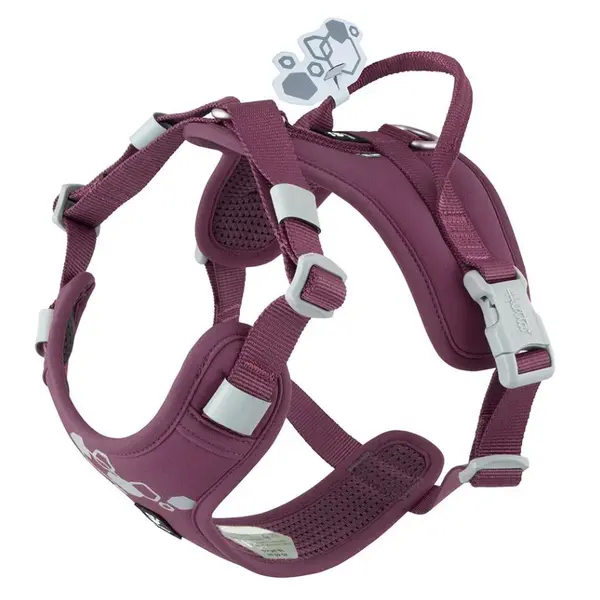 Hurtta Weekend Warrior ECO Harness - нагръдник от еко мтериали 65-80 см, цвят патладжан