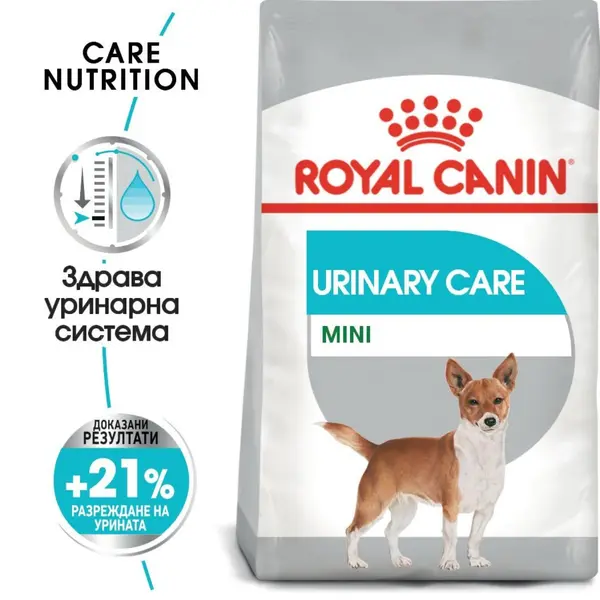 Royal Canin Mini Urinary Care - Пълноценна суха храна за кучета от дребни породи, предразположени към уринарни проблеми, 3 кг