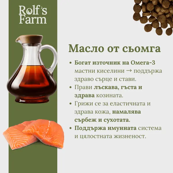 Rolf’s Farm Puppy Poultry&Rice – храна за кученца до 12 месеца с птиче и ориз, 12 кг