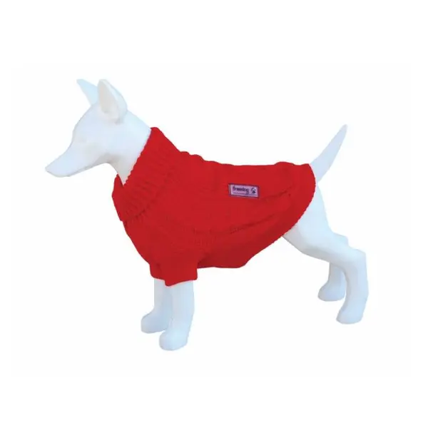 FreeDog Jersey Nature color Rojo - пуловер, червен цвят, различни размери