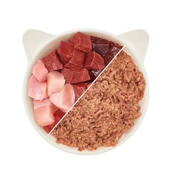 WOW Cat Adult Paté Beef & Turkey - Пастет за котки с говеждо и пуешко месо - консерва 200 г