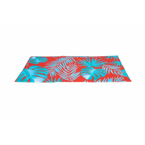 FreeDog Cool Bed Coral Palm - охлаждащо легло с пяна - корал палма