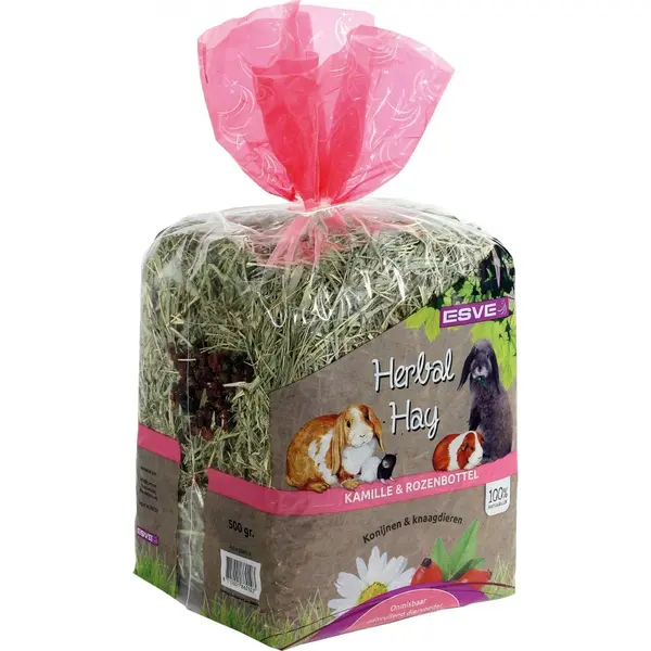 ESVE Herbal Hay - ливадно сено с лайка и шипка, 500 г