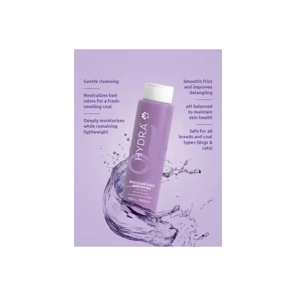 Hydra Retail Moisturizing Shampoo - Хидратиращ шампоан за кучета и котки, 300 мл