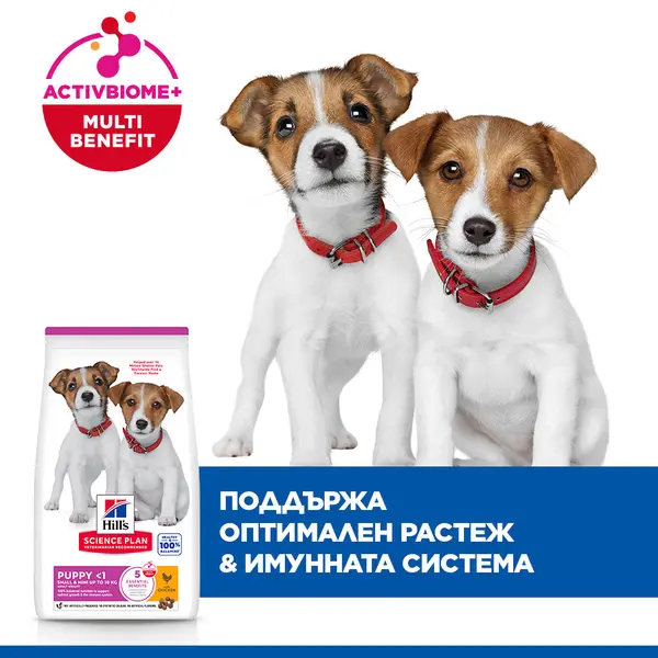 Hill's Science Plan Canine Small&Mini Puppy Chicken суха храна за кучета малки породи 0.300 kg