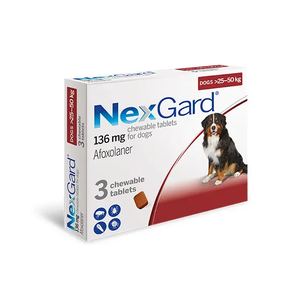 NexGard M - 4-10 кг. - 2 КУТИИ х 3 ТАБЛЕТКИ