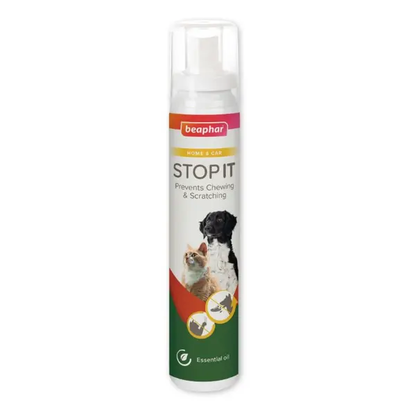 Beaphar STOP IT Spray – отблъскващ спрей за кучета и котки, 125 мл