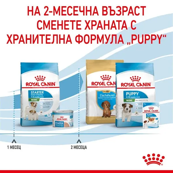 ROYAL CANIN® MINI STARTER MOTHER & BABYDOG - суха храна за подрастващи кучета
