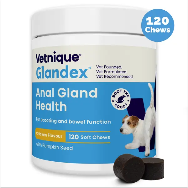 Glandex Dog – дъвчащи таблетки за анални жлези с пробиотици, за кучета