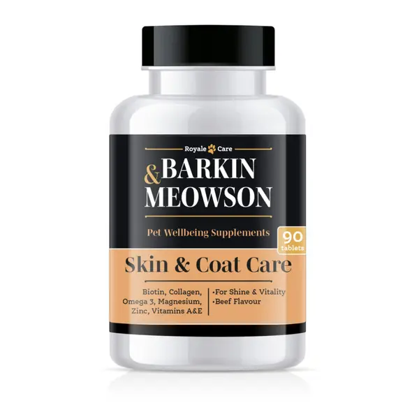 Barkin & Meowson Skin & Coat Care - добавка за кожа и козина, 90 табл.
