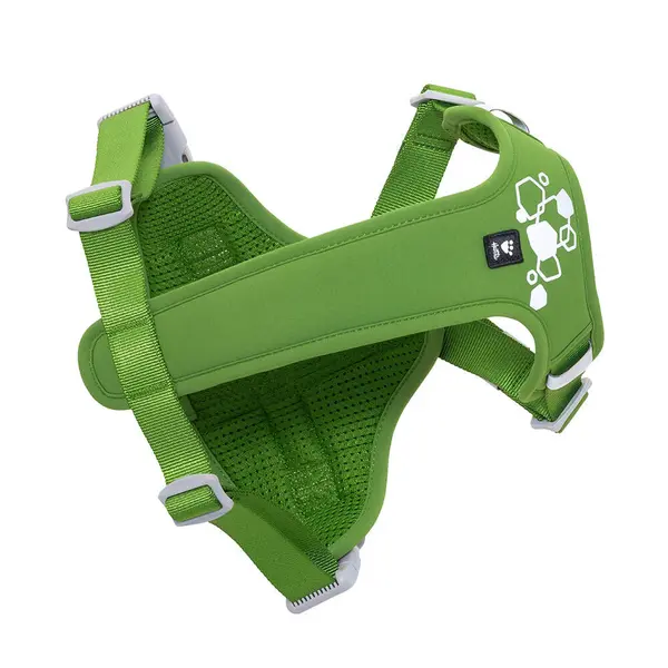 Hurtta Weekend Warrior ECO Harness Raven - Ергономичен нагръдник от еко материали, цвят черен