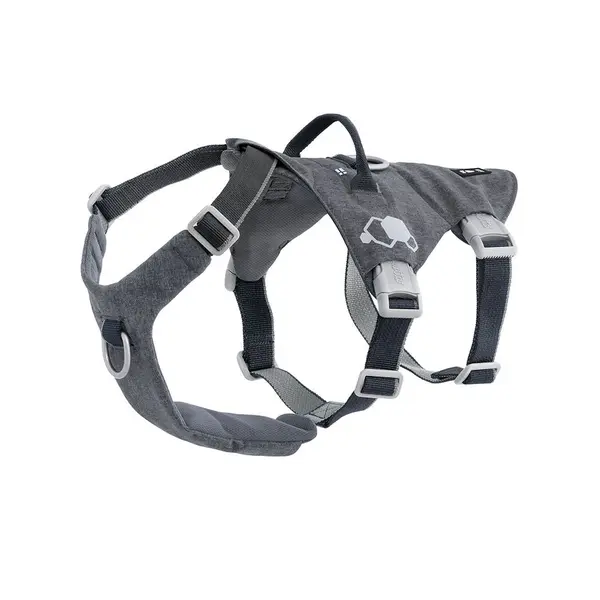 Hurtta Safeguard Harness ECO - Ергономичен нагръдник за кучета, черен