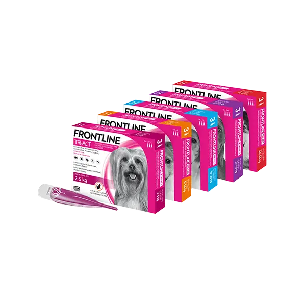 Frontline Tri-Act L 20-40 кг. - 2 КУТИИ х 3 ПИПЕТИ