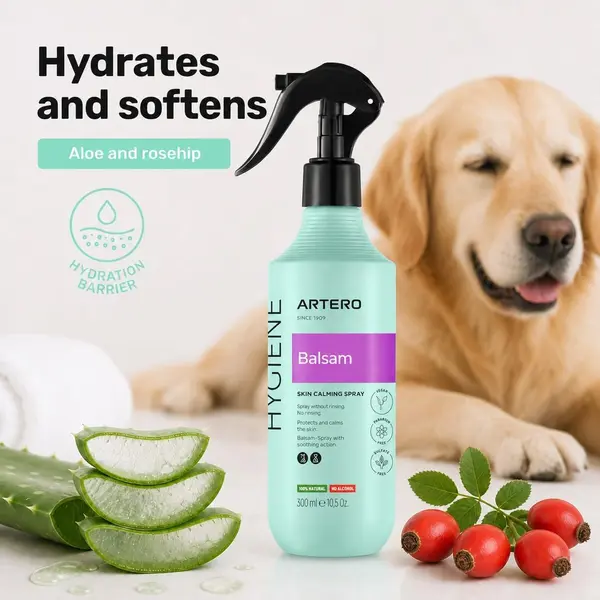 Artero Spray Balsam - балсам за намаляване на сърбеж и кожни проблеми, 250 мл