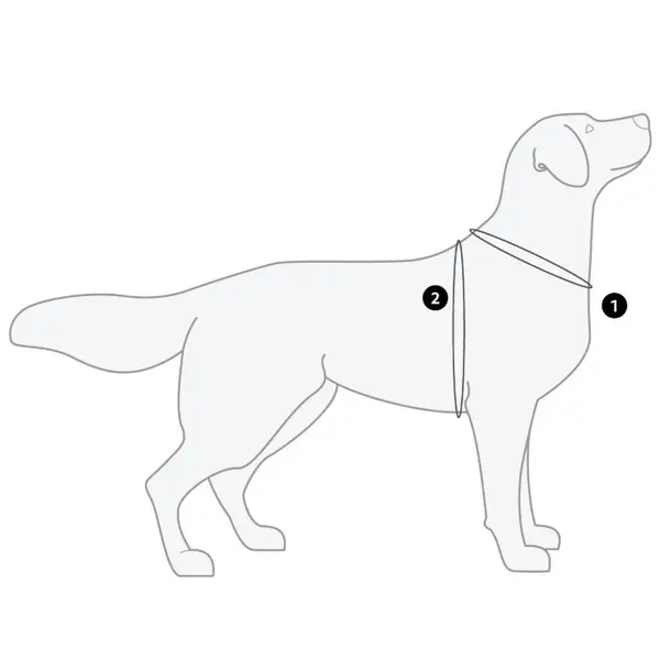 Hurtta Seeker Harness - Нагръдник за кучета, цвят поточе