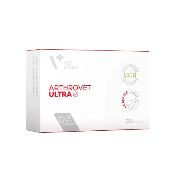 Vet Expert ArthroVet Ultra - Добавка за стави с неденатуриран колаген тип II