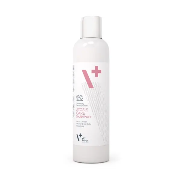 Vet Expert Atosis Care Mousse - Шампоан-пяна за сухо къпане за кучета и котки с атопична кожа, 150 мл