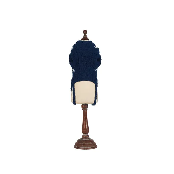FreeDog Cloudy Sweater BLUE - пуловер за куче, син на облачета