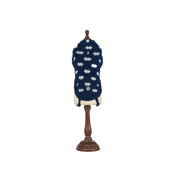 FreeDog Cloudy Sweater BLUE - пуловер за куче, син на облачета