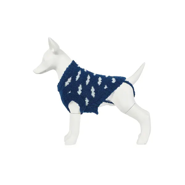 FreeDog Cloudy Sweater BLUE - пуловер за куче, син на облачета