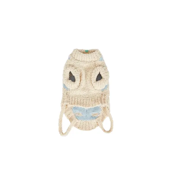 FreeDog Cloudy Sweater BEIGE - пуловер за куче, бежов на облачета