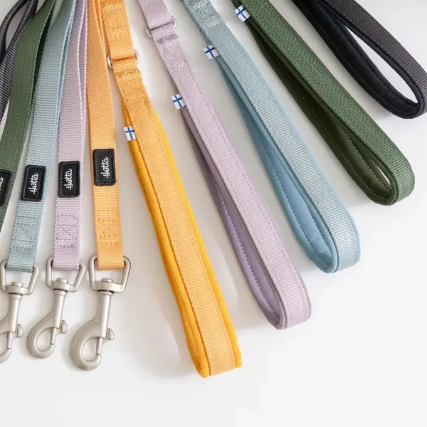 Hurtta Seeker Standard Leash - Повод за кучета , цвят черен, 180 см/15 мм