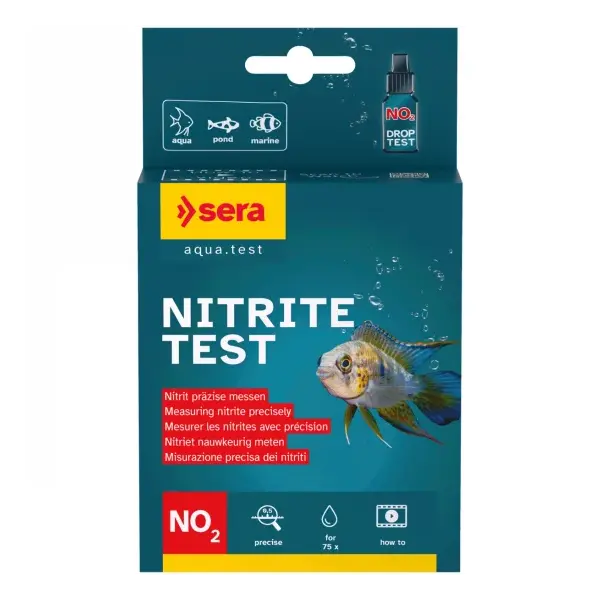 sera Nitrite Test - Тест за нитрити в езеро и аквариум, 15 мл