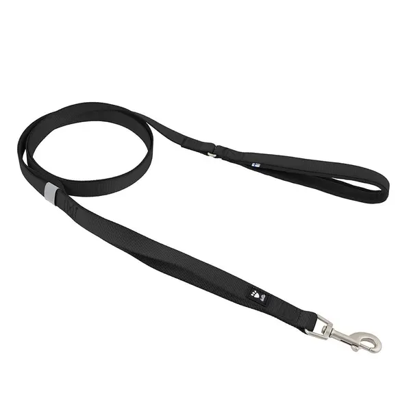 Hurtta Weekend Warrior Leash Raven - Повод за кучета, 180 см / 20 мм – черен