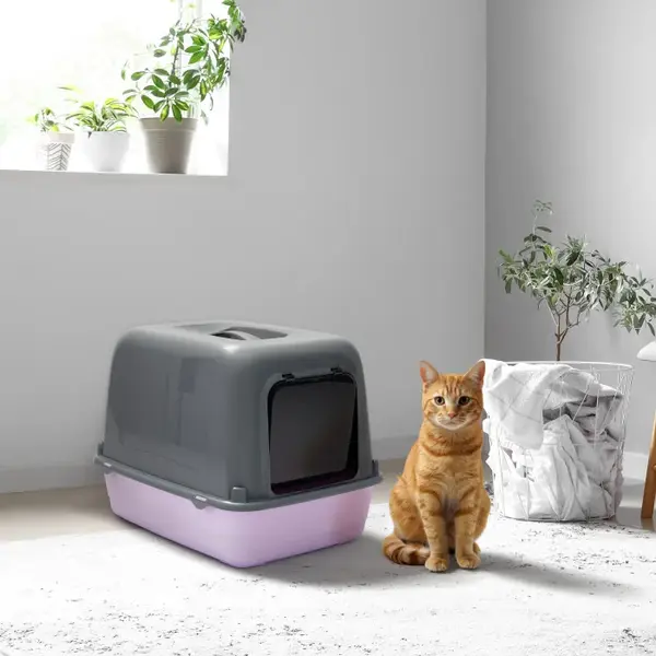 Ferplast Clear Cat 20 - Закрита кoтешка тоалетна