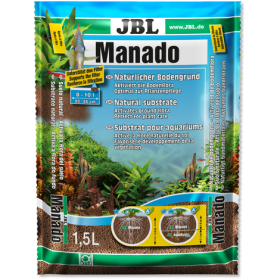 JBL Manado - натурален субстрат за филтрация на водата и подхранване растежа на растенията в аквариума