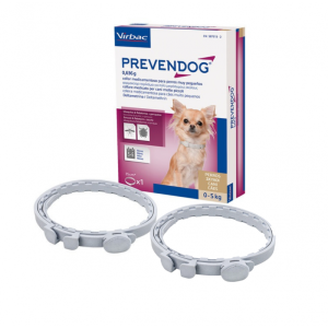 Virbac Prevendog - Противопаразитна каишка 35см - за кучета с тегло до 5 кг - 2 броя в кутия