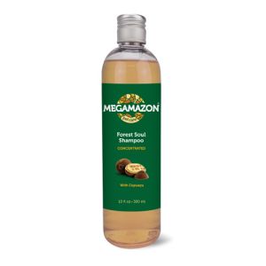 MEGAMAZON Shampoo Forest Soul 1:1 - Успокояващ и хидратиращ шампоан с купуасу, 300 мл.