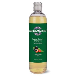 MEGAMAZON Shampoo Forest Energy 1:1 - Шампоан за заздравяване на косъма с гуарана и акаи, 300 мл.