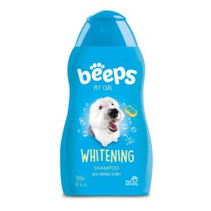 BEEPS Whitening Shampoo - Шампоан за кучета с бяла козина, 502 мл