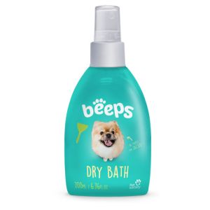 BEEPS Dry Bath - Сух шампоан за кучета и котки, 200 мл