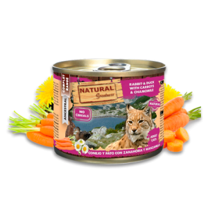Natural Greatness Rabbit & Duck with Carrots and Chamomile 200g - Заек и Патица с моркови и лайка