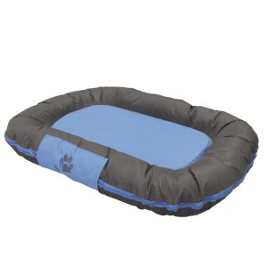 Nobby Cushion Classic RENO - водоотблъскващо легло за кучета, синьо