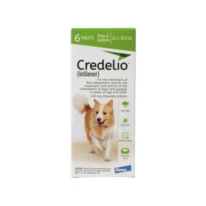 Credelio 3тaбл.450 мг. 11 - 22  кг препарат за външно обезпаразитяване на кучета