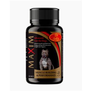 Semaco MAXIM - Протеини и аминокиселини за кучета, подържа развитието на мускулите и увеличава издържливостта - 100 таблетки