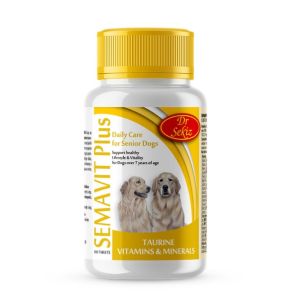 Semaco SEMAVIT PLUS 3 - Витамини и минерали за възрастни кучета над 7 години - 100 таблетки