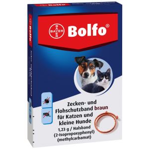 Bolfo каишка с лекарство за външно обезпаразитяване на малки кучета и котки 