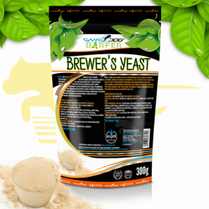 Game Dog BARFER Brewer's Yeast - хранителна добавка бирена мая на прах за лъскава козина и здрав стомашно - чревен тракт - 300гр