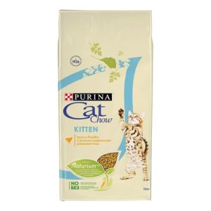 CAT CHOW Kitten - суха храна за подрастващи котенца - 15kg