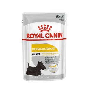 Royal Canin CCN DERMACOMFORT LOAF 12x85g - За кучета, предразположени към кожни раздразнения и сърбеж.