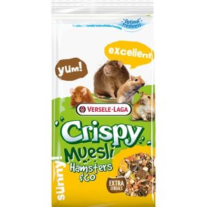 Versele-Laga Crispy Muesli Hamsters&Co - Пълноценна храна за хамстери - мюсли